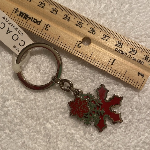 Coach Snowflake Keychain - Picture 2 of 4